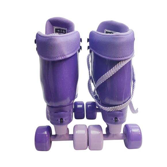 Infinity Skates Soda Pop Grape Roller-Skates Girl's M 3-6 Adjustable New Purple - Picture 7 of 14